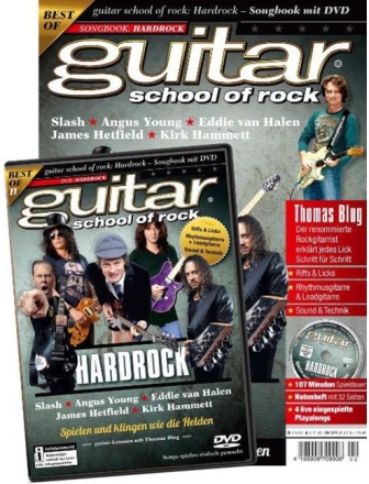 Guitar: Best of School of Rock - Hardrock (+DVD)