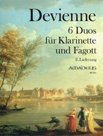 6 Duos f�r Klarinette und Fagott Stimmen