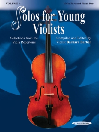 Solos for Young Violists vol.4 for viola and piano