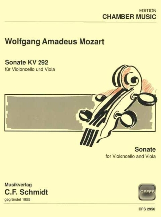 Sonate KV292 f�r Violoncello und Viola