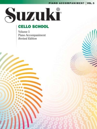 Suzuki Cello School vol.5 piano accompaniment Revised Edition
