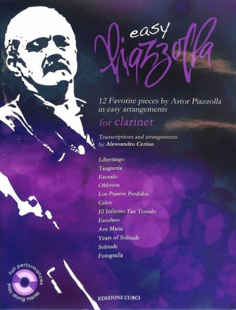 Easy Piazzolla (+CD) for clarinet