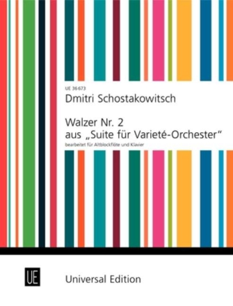 Walzer Nr.2 f�r Altblockfl�te und Klavier