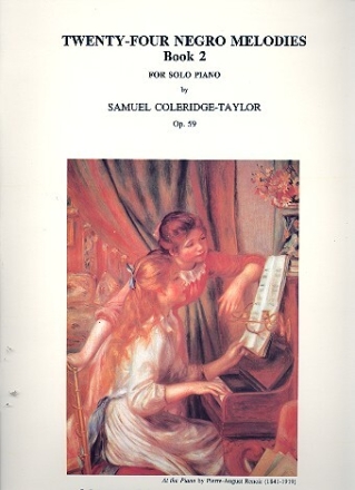 24 Negro Melodies op.59 vol.2 for piano