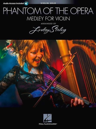 Phantom of the Opera (Medley) (+Audio Access): for violin