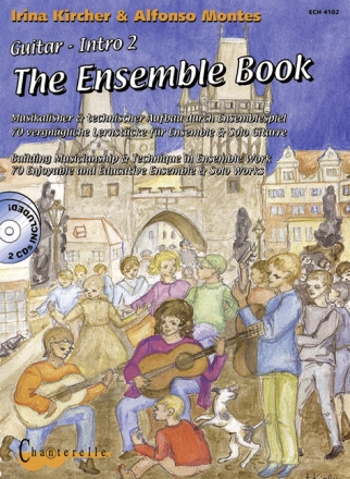 Gitarrenintro Band 2 - The Ensemble Book (+2 CD's) f�r 2-4 Gitarren (dt/en)