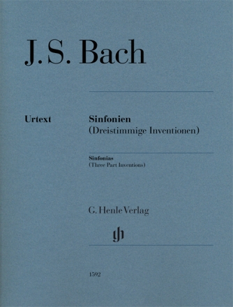 Sinfonien BWV787-801 f�r Klavier (ohne Fingersatz)