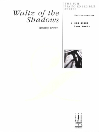 Waltz of the Shadows for piano 4 hands (early intermediate)