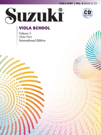 Suzuki Viola School vol.5 (+CD) viola part revised edition 2015
