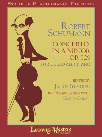 Concerto in a minor op.129 for cello and orchestra for cello and piano