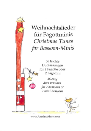 Weihnachtslieder f�r Fagottminis f�r 2 Fagotte (Fagottini) Partitur
