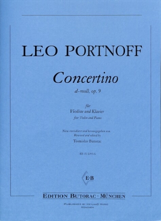 Concertino d-Moll op.9 f�r Violine und Klavier