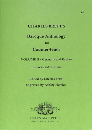 Baroque Anthology vol.2 - Germany and England for counter-tenor and Bc score (Bc realised)