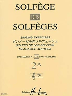 Solfege des solfeges vol.2a pour voix solo