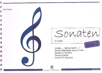 Sonaten Band 2 f�r Orgel