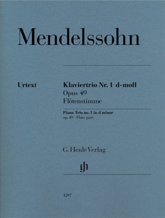 Trio d-Moll Nr.1 op.49 f�r Violine (Fl�te), Violoncello und Klavier Fl�tenstimme