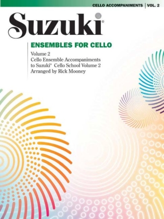 Ensembles for cello vol.2 Harmony Parts to ressemble the Piano Accompaniment of Suzuki Cello School vol.2