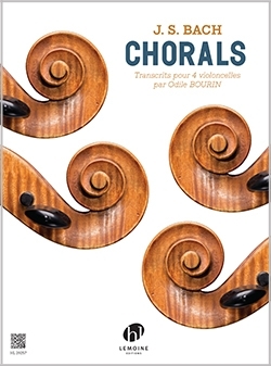 Chorals pour 4 violoncelles partition