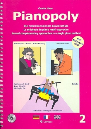 Pianopoly Band 2 (+CD) f�r Klavier (dt/fr/en)