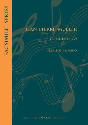 Muller, Jean-Pierre Concertino Trb/Pno (Trombone repertoire)