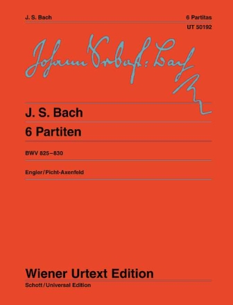 6 Partiten BWV825-830 f�r Klavier
