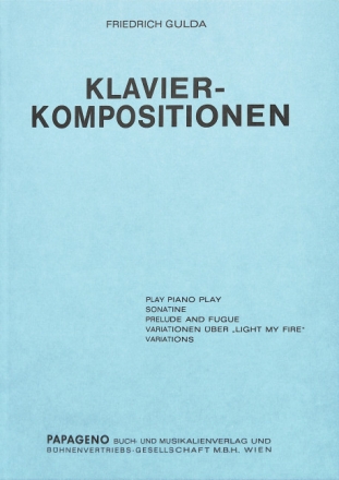 Klavier-Kompositionen f�r Klavier