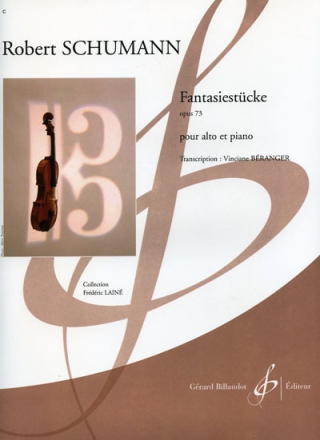 Fantasiest�cke op.73 pour alto et piano