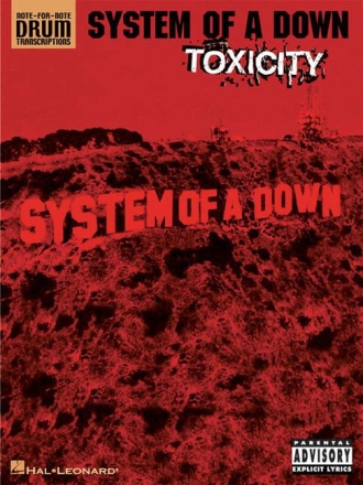 System of a Down: Toxicity Songbook for drum, incl. chords and text