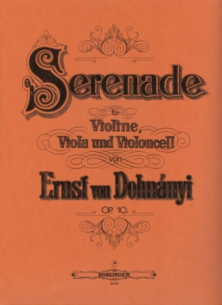Serenade C-Dur op.10 f�r Streichtrio