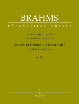 2 Sonaten op.120 f�r Klarinette und Klavier