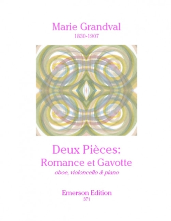 2 Pi�ces for oboe, violoncello and piano parts