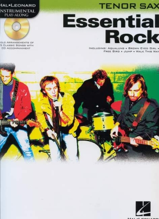 Essential Rock (+CD): for tenor saxophone 15 classic songs