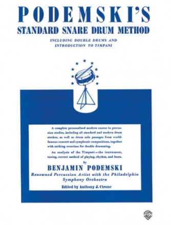 Standard Snare Drum Method for snare drum