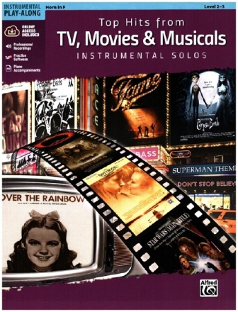 Top Hits from TV, Movies and Musicals (+Online Audio): for horn in F
