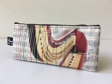 Stift-Etui Harfe 20x10 cm