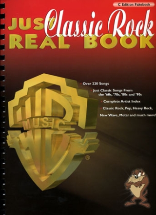 Just Classic Rock Real Book C Edition Fakebook