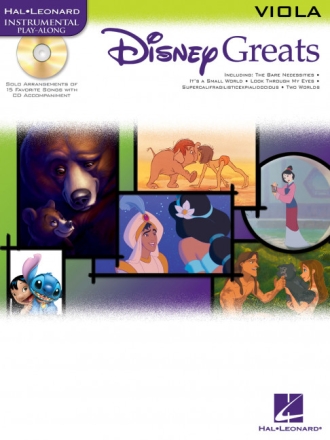 Disney Greats (+CD): for  viola