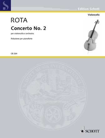 Konzert Nr.2 f�r Violoncello und Orchester f�r Violoncello und Klavier