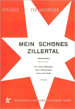 Quanz, W. Mein sch�nes Zillertal Akkordeon