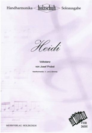 Heidi f�r 1-2 Diatonische Handharmonikas Stimmen