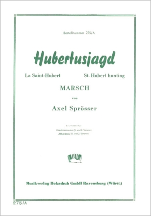 Sproesser, A. Hubertusjagd Akkordeon