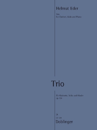Trio op.104 f�r Klarinette, Viola und Klavier Stimmen