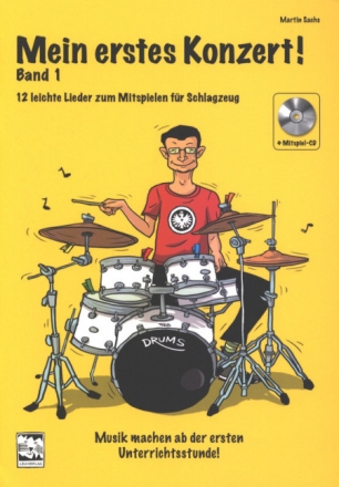 Mein erstes Konzert Band 1 (+CD) f�r Schlagzeug
