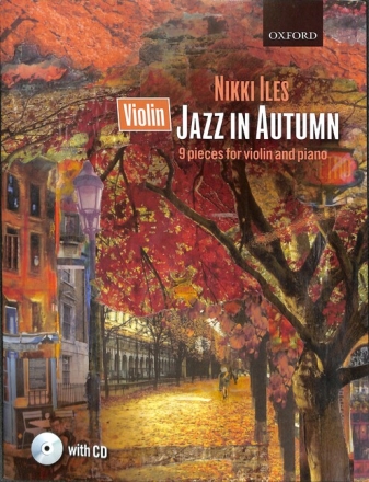 Violin Jazz in Autumn (+CD) for violin and piano