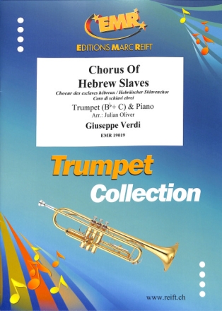 Chorus of Hebrew Slaves for trumpet and piano