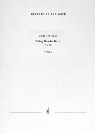 Quartett Es-Dur Nr.1 f�r Streichquartett Stimmen