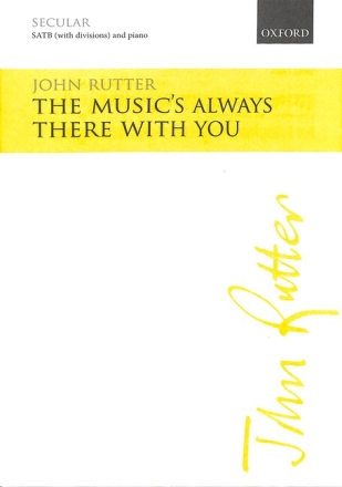 The Music's always there with You for mixed chorus and piano score
