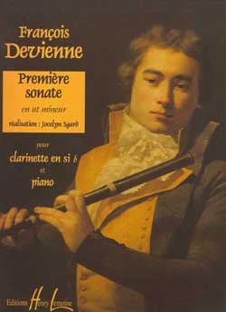 Sonate en ut mineur no.1 (+CD) pour clarinette et piano
