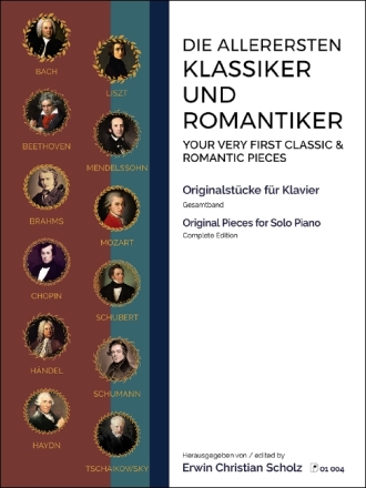Die allerersten Klassiker und Romantiker komplett f�r Klavier (3 B�nde in einem)