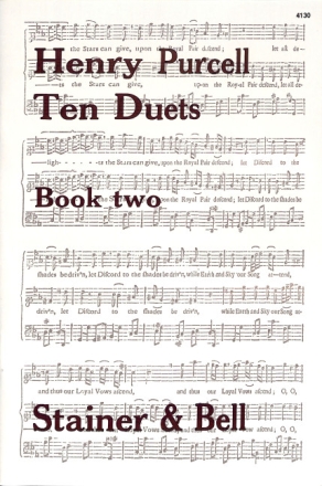 10 Duets vol.2 (nos.7-10) for 2 voices and keyboard